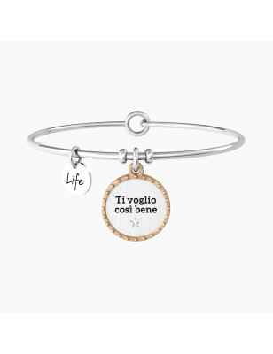BRACCIALE TI VOGLIO BENE DONNA KIDULT LOVE