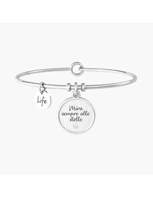 BRACCIALE RIGIDO MIRA SEMPRE ALLE STELLE DONNA KIDULT 
