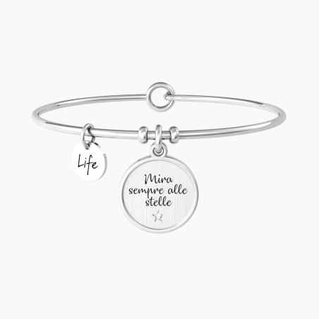 BRACCIALE RIGIDO MIRA SEMPRE ALLE STELLE DONNA KIDULT 