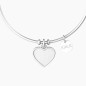 BRACCIALE RIGIDO CON CUORE TI VOGLIO BENE DONNA KIDULT 