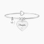 BRACCIALE RIGIDO CUORE E SCRITTA FAMIGLIA DONNA KIDULT BRACCIALE RIGIDO CUORE E SCRITTA FAMIGLIA DONNA KIDULT
