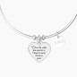 BRACCIALE RIGIDO CUORE E SCRITTA FAMIGLIA DONNA KIDULT BRACCIALE RIGIDO CUORE E SCRITTA FAMIGLIA DONNA KIDULT