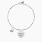 BRACCIALE RIGIDO CUORE STRONG WOMAN  KIDULT 