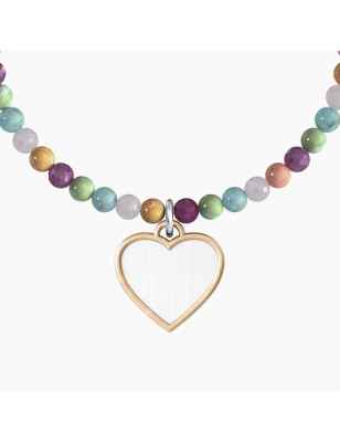 BRACCIALE ELASTICO CUORE AMICA DONNA KIDULT  732141 Kidult
