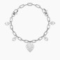 BRACCIALE REGOLABILE CUORE I LOVE YOU DONNA KIDULT 