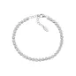 Bracciale Tennis Diamonds con Cuori bianchi Donna Amen