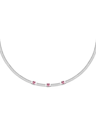Collana Gioia con cristalli rosa Donna Morellato