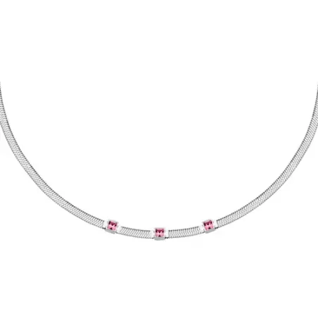 Collana Gioia con cristalli rosa Donna Morellato