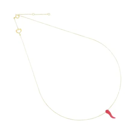 Collana 18Kt Tié Cornetto rosso Donna Maman et Sophie Aurum