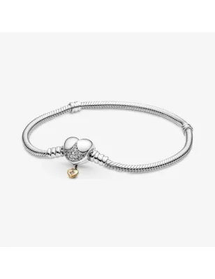 Bracciale Disney chiusura a Cuore con pendente Donna Pandora