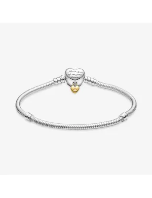 Bracciale Disney chiusura a Cuore con pendente Donna Pandora