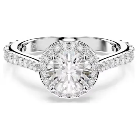 Anello Una angelic taglio round mis.52 Donna Swarovski