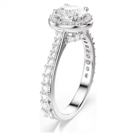 Anello Una angelic taglio round mis.52 Donna Swarovski