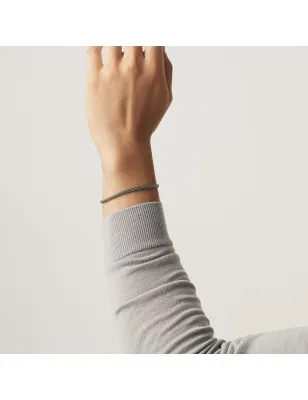Bracciale Treccia Quadra Piccola L Uomo Giovanni Raspini