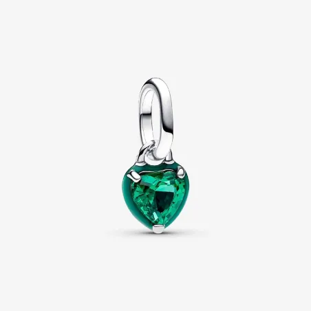 Charm Pendente Mini Green Chakra Heart Donna Pandora Me