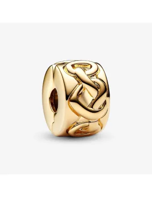 Charm Clip dorata Cuori Intrecciati Donna Pandora