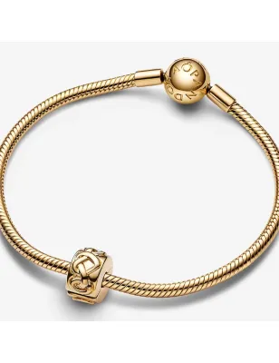 Charm Clip dorata Cuori Intrecciati Donna Pandora