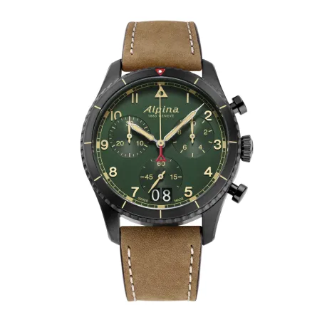Orologio Cronografo Startimer al quarzo Uomo Alpina