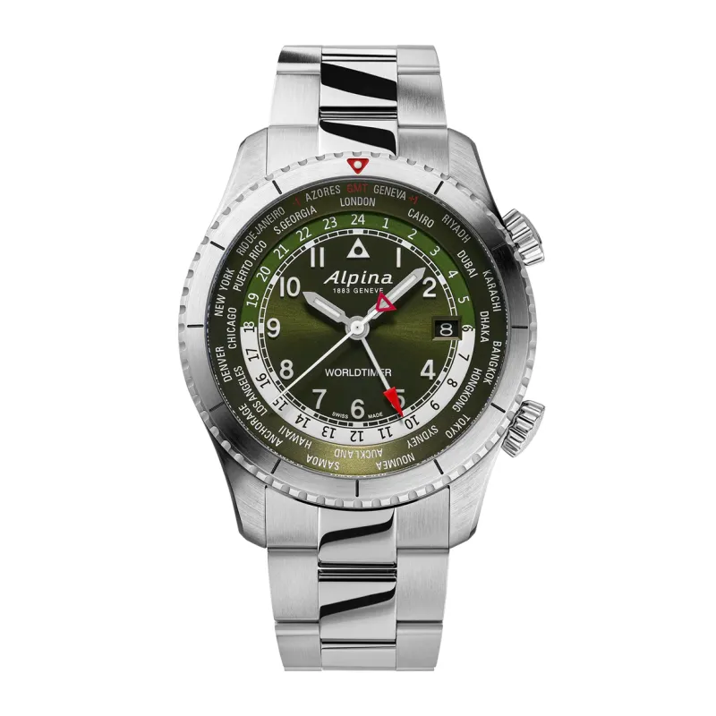 Orologio Startimer Worldtimer GMT Uomo Alpina Orologio Startimer Worldtimer GMT Uomo Alpina