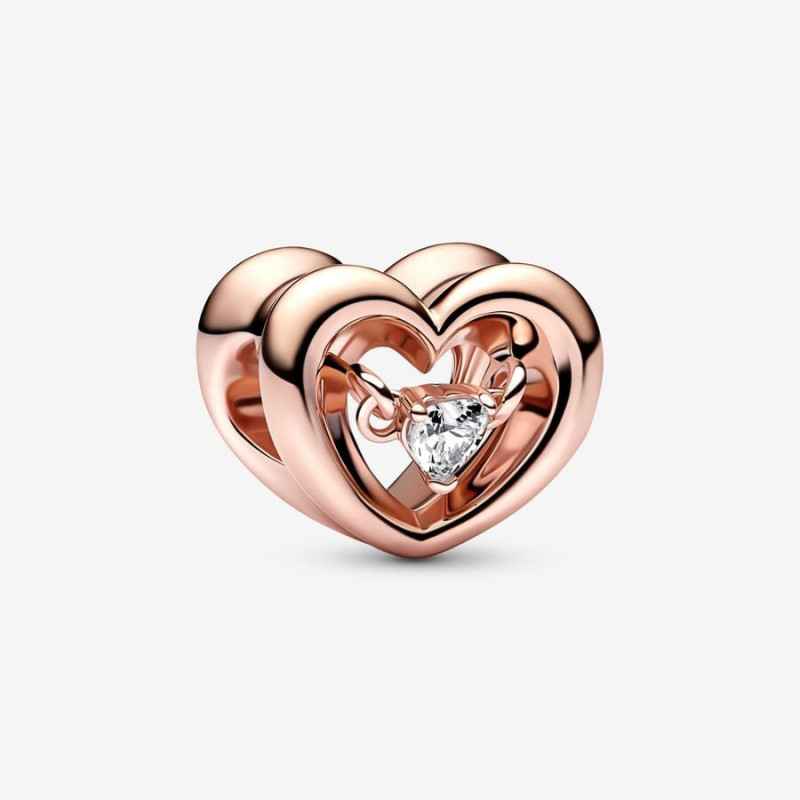 CHARM CUORE SPLENDENTE PIETRA DONNA PANDORA CHARM CUORE SPLENDENTE PIETRA DONNA PANDORA