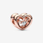 CHARM CUORE SPLENDENTE PIETRA DONNA PANDORA CHARM CUORE SPLENDENTE PIETRA DONNA PANDORA