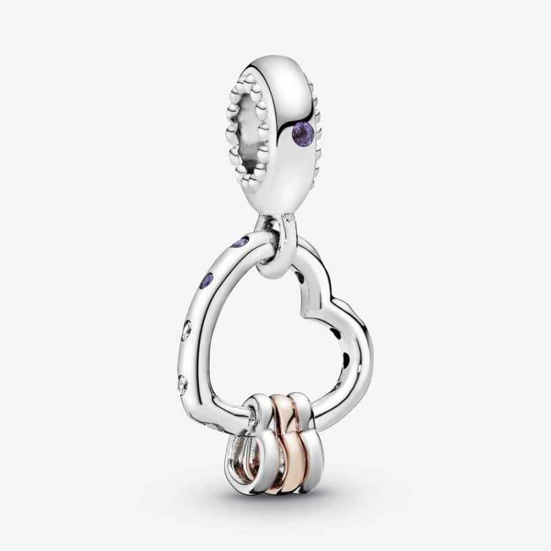 CHARM PENDENTE UNIONE DI CUORI DONNA PANDORA CHARM PENDENTE UNIONE DI CUORI DONNA PANDORA