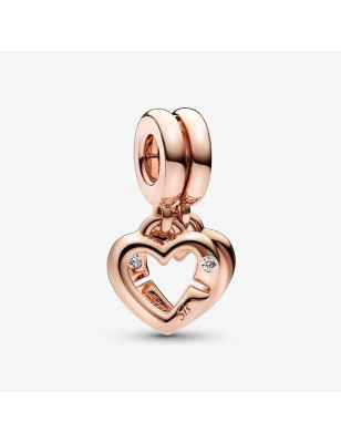 CHARM PENDENTE SORELLE ROSE DONNA PANDORA  789538C01 Pandora