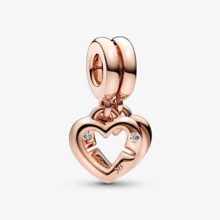 CHARM PENDENTE SORELLE ROSE DONNA PANDORA  789538C01 Pandora