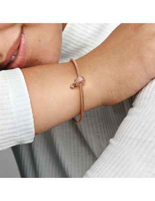 CLIP CUORI E PIETRE CON PENDENTE CUORE PANDORA 782253C01 Pandora