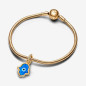 CHARM PENDENTE MANO DI FATIMA OPALE BLU PANDORA