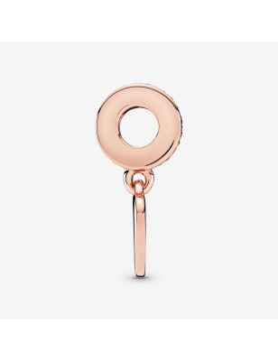 CHARM PENDENTE CUORE PLACCATO ORO ROSA DONNA PANDORA 