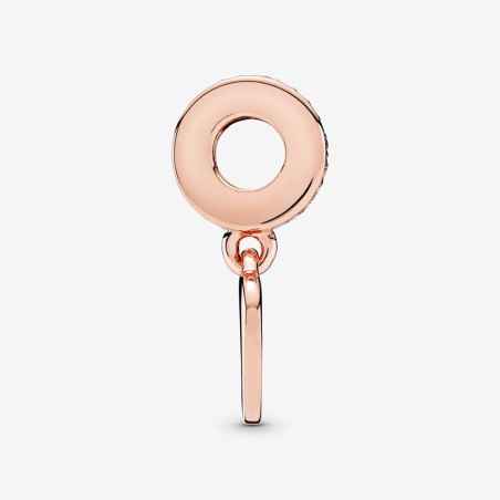 CHARM PENDENTE CUORE PLACCATO ORO ROSA DONNA PANDORA 