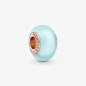 CHARM VETRO MURANO BLU OPACO DONNA PANDORA CHARM VETRO MURANO BLU OPACO DONNA PANDORA