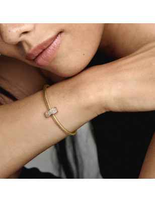 CHARM CLIP PAVE' DORATA DONNA PANDORA  768658C01 Pandora