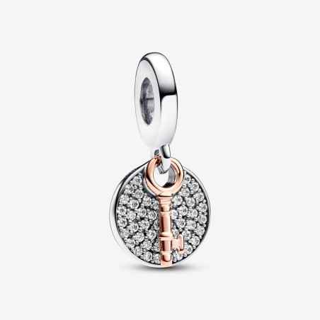 CHARM PENDENTE CHIAVE DELLA FELICITA' DONNA PANDORA  783236C01 Pandora