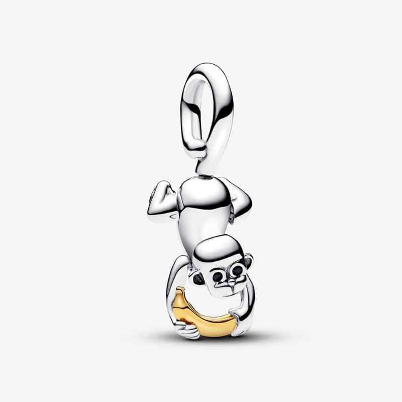 CHARM PENDENTE SCIMMIETTA ZAMPE MOBILI PANDORA CHARM PENDENTE SCIMMIETTA ZAMPE MOBILI PANDORA