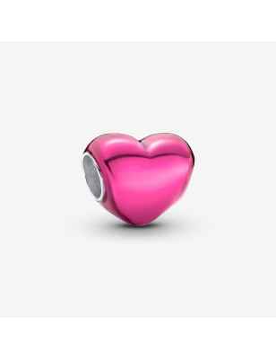 CHARM CUORE METALLICO ROSA DONNA PANDORA  793337C03 Pandora