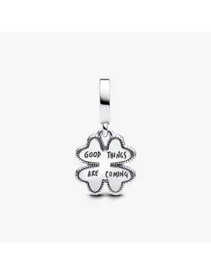 CHARM PENDENTE QUADRIFOGLIO CON DIAMANTE DONNA PANDORA  - category_name - XDMG De Marchi Gianotti