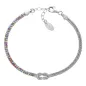 Bracciale Nodo d'Amore zirconi multicolor Donna Amen Bracciale Nodo d'Amore zirconi multicolor Donna Amen