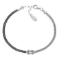 Bracciale Nodo d'Amore zirconi neri Donna Amen Bracciale Nodo d'Amore zirconi neri Donna Amen