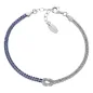 Bracciale Nodo d'Amore zirconi blu Donna Amen Bracciale Nodo d'Amore zirconi blu Donna Amen