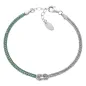 Bracciale Nodo d'Amore zirconi verdi Donna Amen Bracciale Nodo d'Amore zirconi verdi Donna Amen