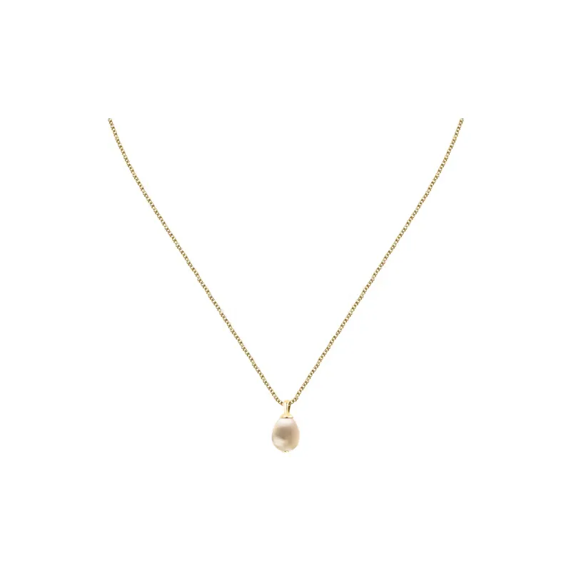 Collana dorata con Perla pendente Donna Morellato