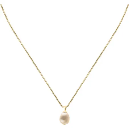 Collana dorata con Perla pendente Donna Morellato