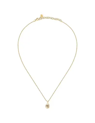 Collana dorata con Perla pendente Donna Morellato