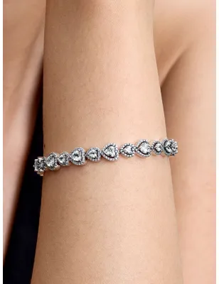 Bracciale Cuori Luminosi Donna Pandora
