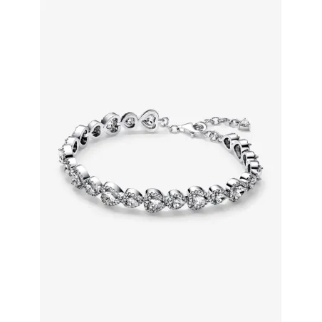 Bracciale Cuori Luminosi Donna Pandora