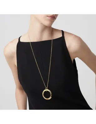 Collana pendente dorata Blade Donna Giovanni Raspini