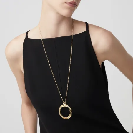 Collana pendente dorata Blade Donna Giovanni Raspini
