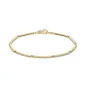 Bracciale fila di diamanti oro giallo Donna Miluna